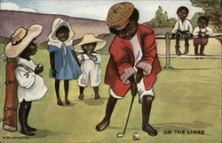 On The Links Postcard