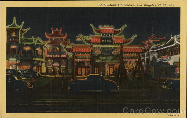 New Chinatown Los Angeles California