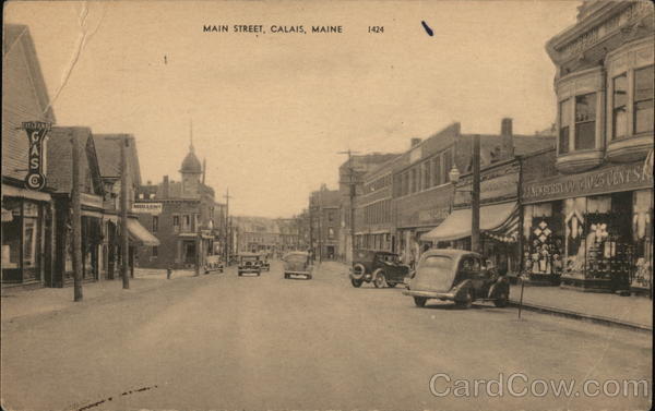 Main Street, Calais, Maine