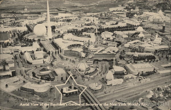 Aerial View of Equitable's Gardens of Security New York