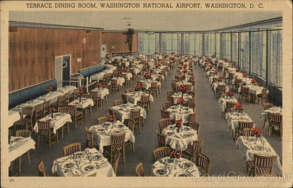 Terrace Dining Room, Washington National Airport District of Columbia