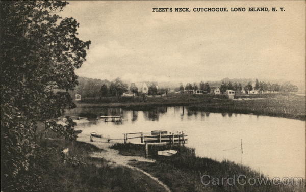 Fleet's Neck on Long Island Cutchogue New York