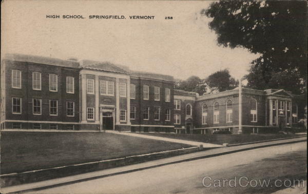 High School Springfield Vermont