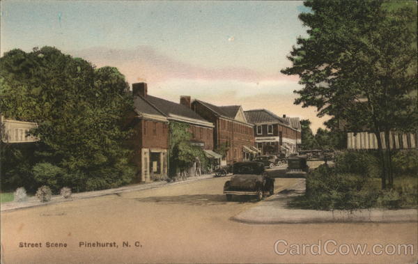 Street Scene Pinehurst North Carolina