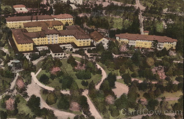 Air View of Carolina Hotel Pinehurst North Carolina