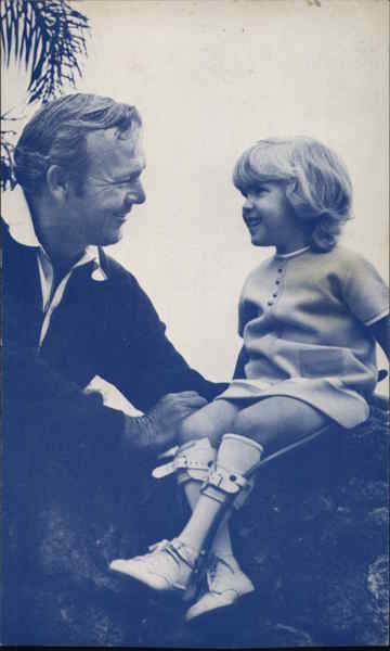 Arnold Palmer & March of Dimes Poster Girl Golf