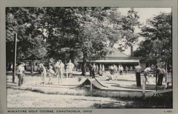 Miniature Golf Course Chautauqua Ohio