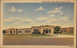 Victoria Junior High Texas Postcard Postcard Postcard