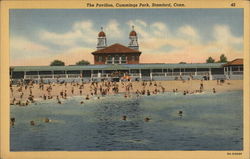 The Pavilion, Cummings Park Stamford, CT Postcard Postcard Postcard