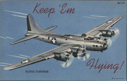 Boeing B-17 Postcard