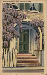 Gunther Academy Lane Postcard