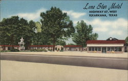 Lone Star Motel Postcard