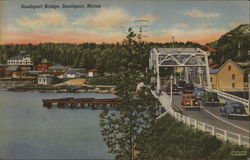 Southport Bridge Postcard