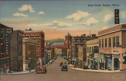 State Street Bangor, ME Postcard Postcard Postcard