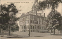 Knox County Court House Postcard