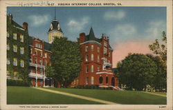 Virginia Intermont College Bristol, VA Postcard Postcard Postcard