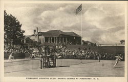 Pinehurst Country Club, Sports Center North Carolina Postcard Postcard Postcard