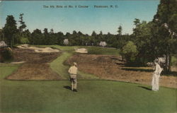 The 9th Hole of No. 2 Course Pinehurst, NC Postcard Postcard Postcard