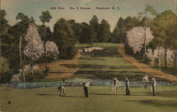 14th Hole No. 3 Course Postcard