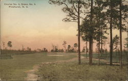 Course No. 4, Green No. 9 Pinehurst, NC Postcard Postcard Postcard