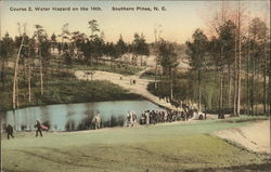 Course 2, Water Hazard on the 14th Postcard