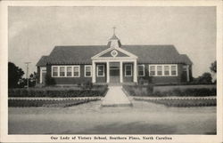 Our Lady of Victory School Southern Pines, NC Postcard Postcard Postcard