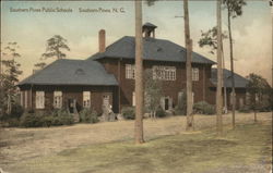 Southern Pines Public Schools North Carolina Postcard Postcard Postcard