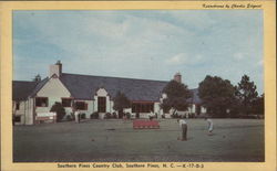 Southern Pines Country Club Postcard