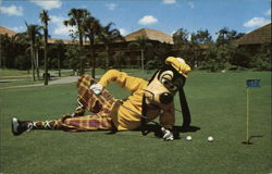 A Goofy Way to Putt Postcard