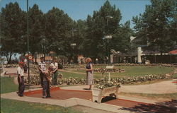 Miniature Golf Course, Kennywood Park Postcard