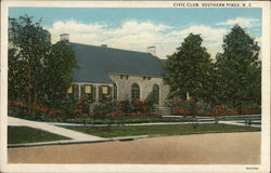Civic Club Postcard