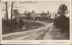 The Piney Woods Inn Southern Pines, NC Postcard Postcard Postcard