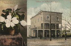 Jefferson Inn Southern Pines, NC Postcard Postcard Postcard