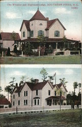 The Wheeler and Highland Lodge Postcard