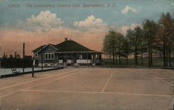 The Spartanburg Country Club South Carolina Postcard Postcard Postcard