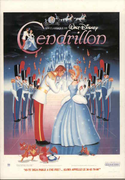 Cendrillon, un Classique de Walt Disney Movie and Television Advertising