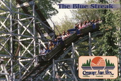 Conneaut Lake Park - The Blue Streak Pennsylvania