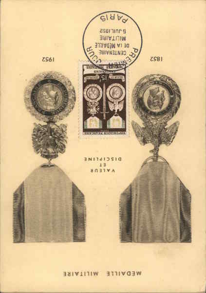 La Medaille Militaire France Maximum Cards