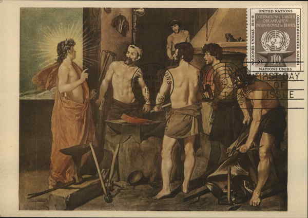 La Fucina di Vulcano, Velasquez - Galleria del Prato,, Madrid