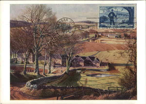 Farm in Early Spring Maximum Cards