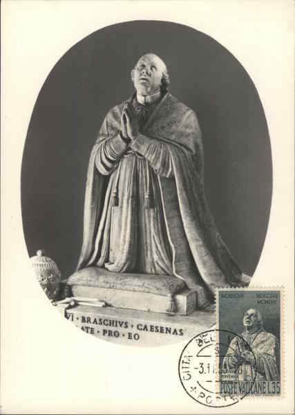 Citta del Vaticano - Basilica di S. Pietro Monumento a Pio VI (Canava)