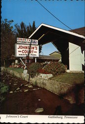 Johnson's Court Gatlinburg, TN Postcard Postcard Postcard