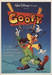 A Goofy Movie - Spanish Release Movie and Television Advertising Postcard Postcard Postcard