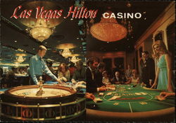Las Vegas Hilton Casino Nevada Postcard Postcard Postcard