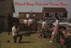Plain & Fancy Farm and Dining Room Lancaster, PA Postcard Postcard Postcard
