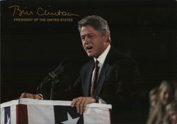 Bill Clinton Postcard