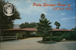 Winter Resort Home of Lucille Ball Palm Springs, CA Postcard Postcard Postcard