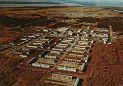 Aerial View of Fort Greely, Alaska Postcard
