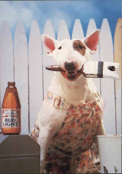 Spuds MacKenzie - Bud Light Modern (1970's to Present)