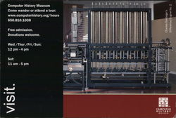 The Computer History Museum - Charles Babbage's Difference Engine #2 Postcard